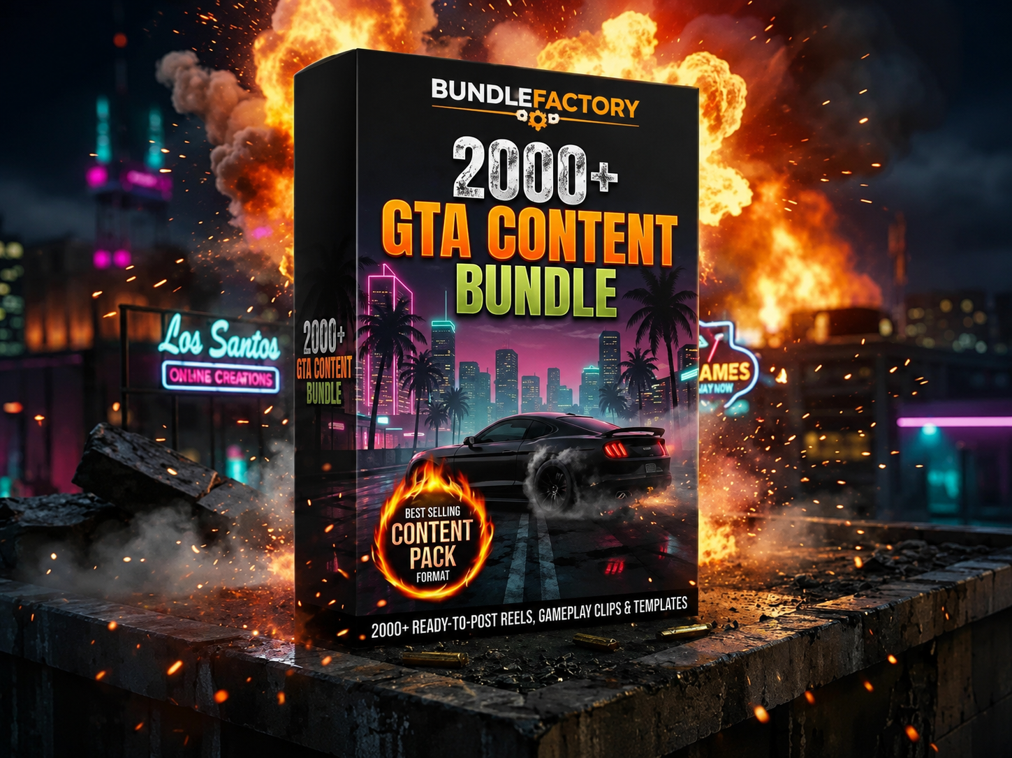 GTA Reels Bundle (2000+Videos)
