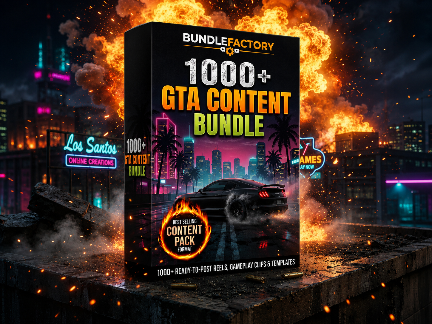 GTA Reels Bundle (1000+Videos)