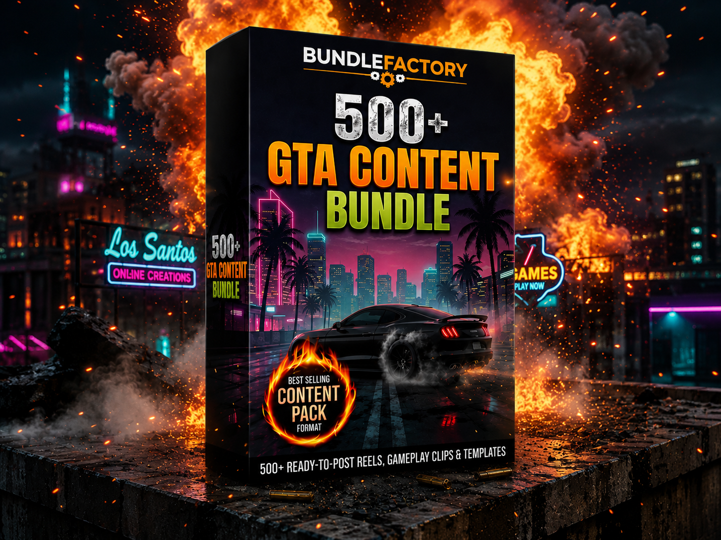 GTA Reels Bundle (500+Videos)