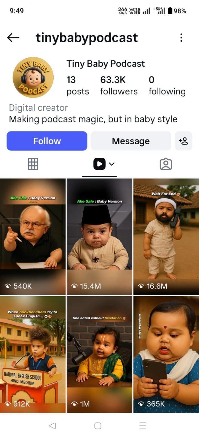 Instagram Growth Proof