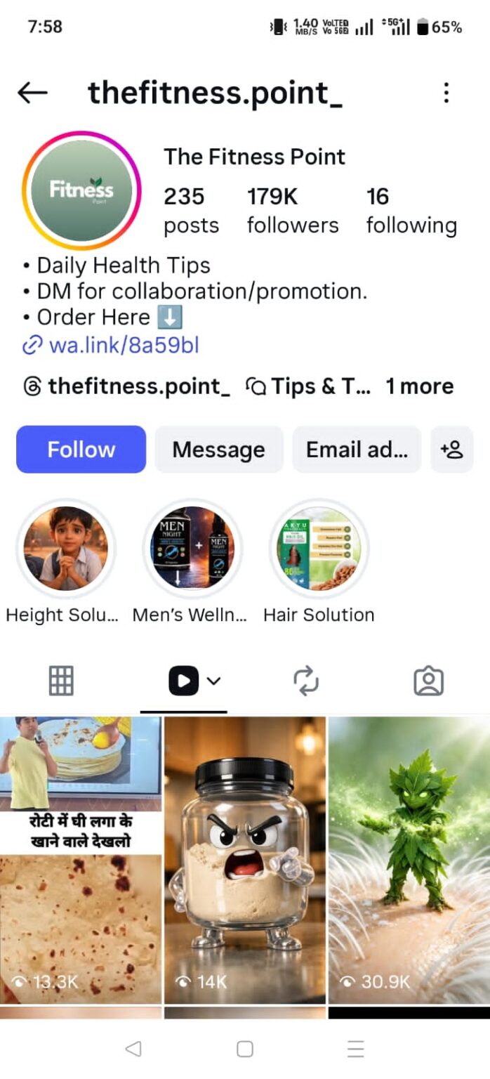 Instagram Growth Proof