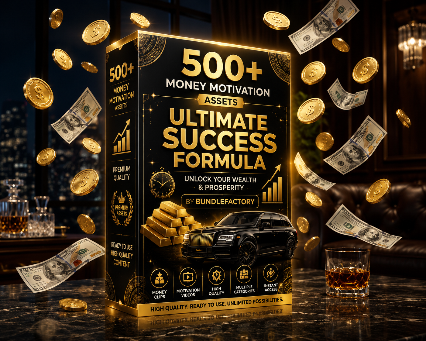 Money Motivation Bundle (500+ Videos)