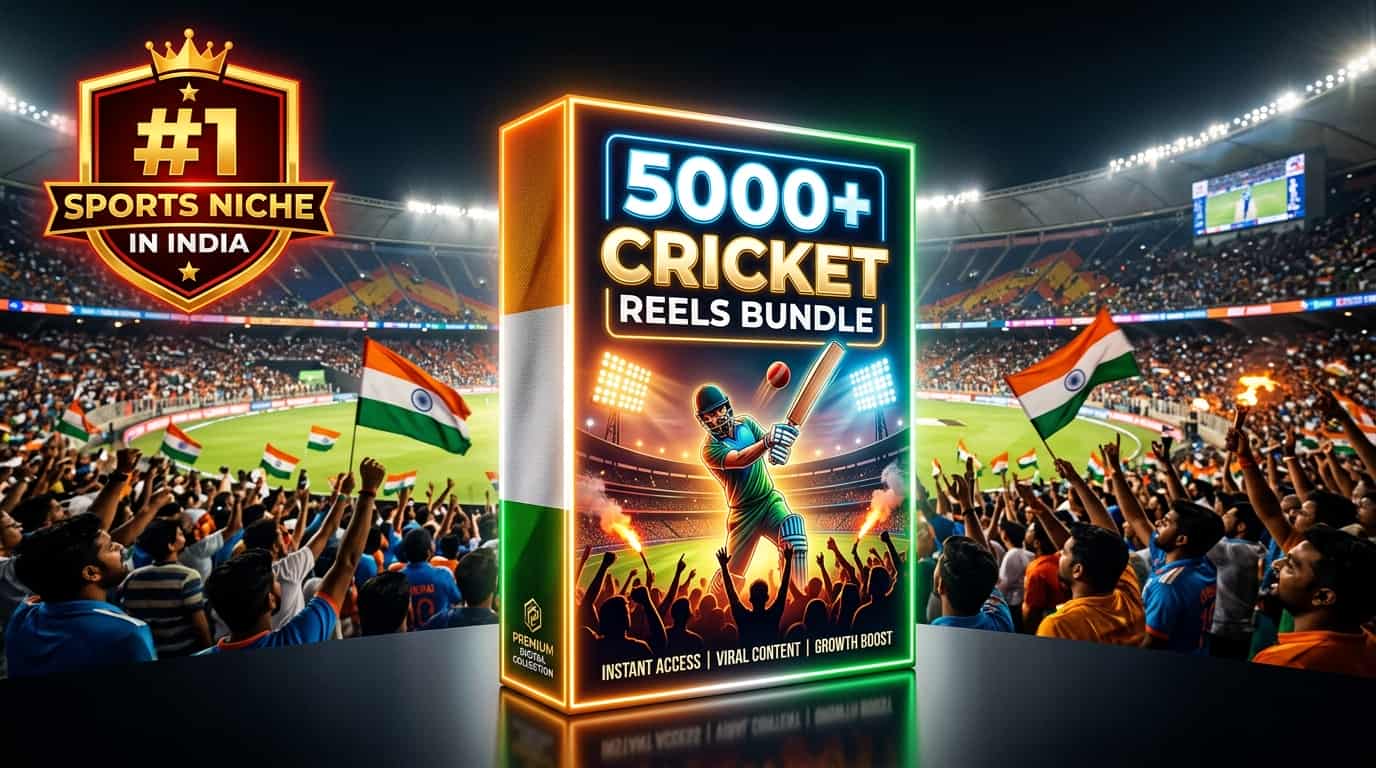 Cricket Video Assets Bundle (5,000+ Videos)