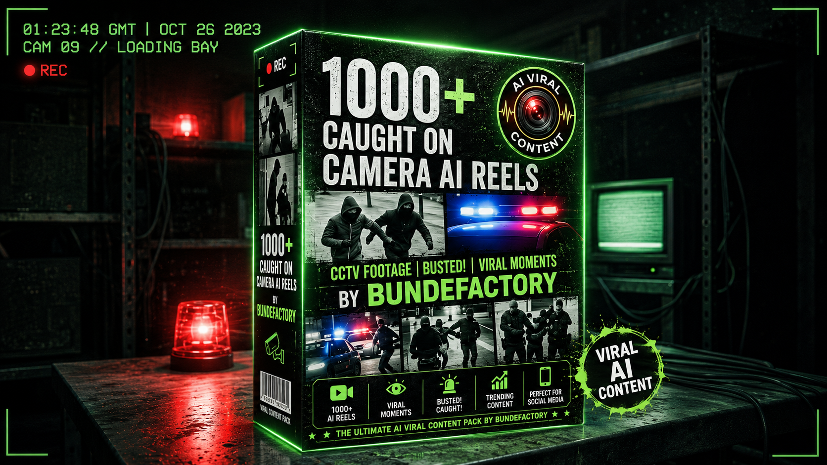 Caught on Camera AI Video Assets (1,000+ Videos)