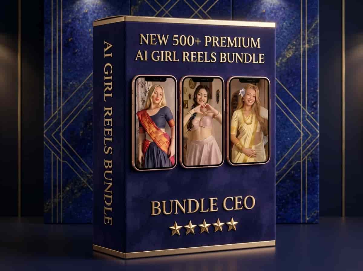 AI Girl Influencer Video Assets Bundle (500+ Videos)